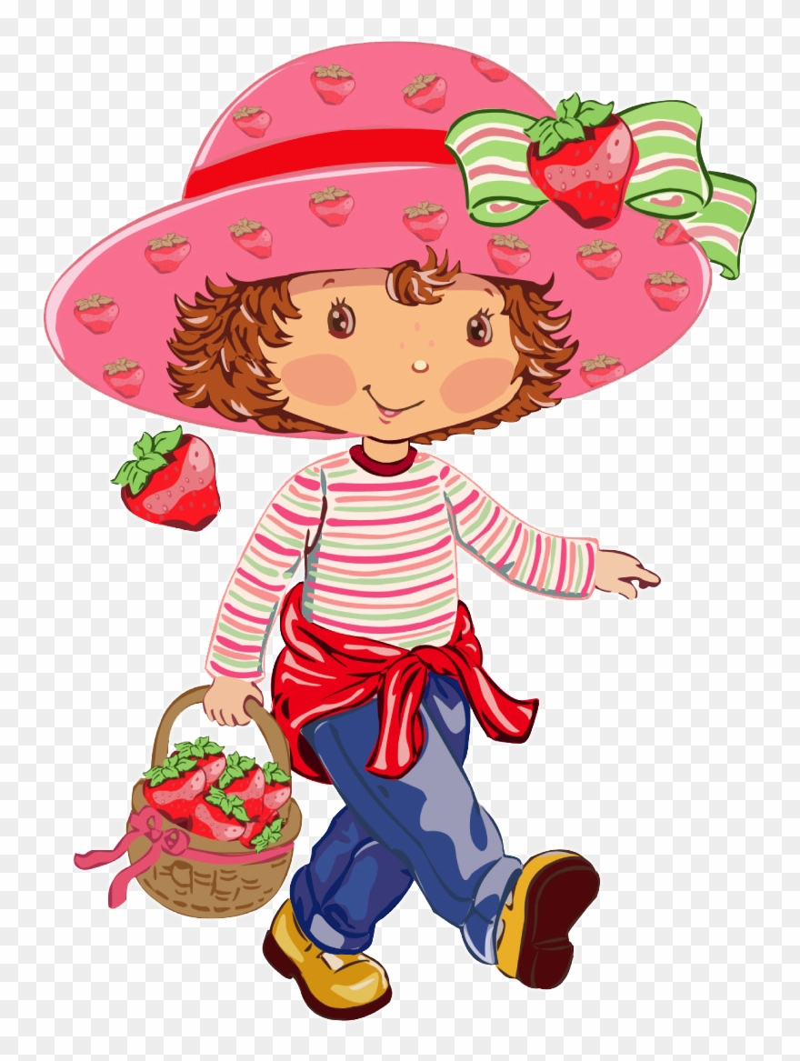 Turma Da Moranguinho Strawberry Shortcake Party, Cute - Strawberry Shortcake Clipart