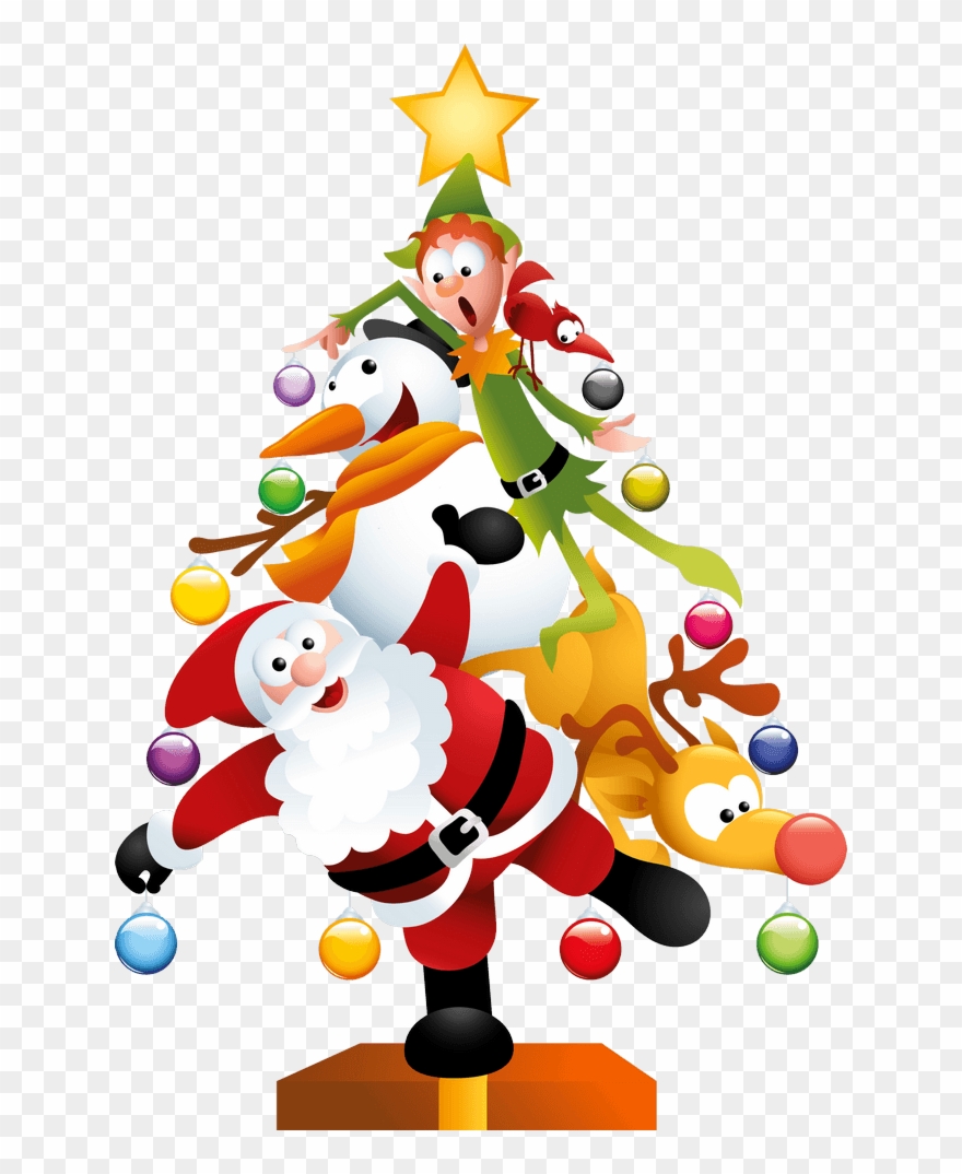 Image - Christmas Tree Clipart - Png Download