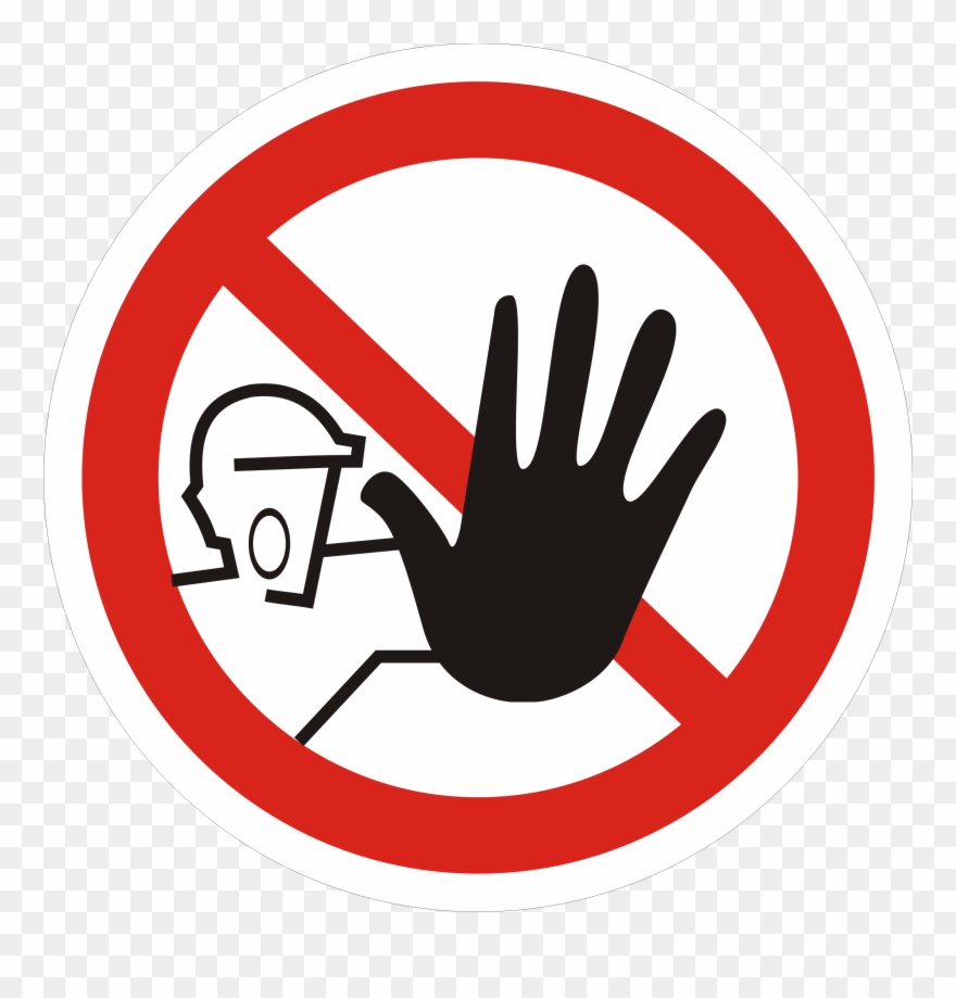 Vector Sign «access It Is Forbidden To Outsiders» Abali - Gloucester Road Tube Station Clipart