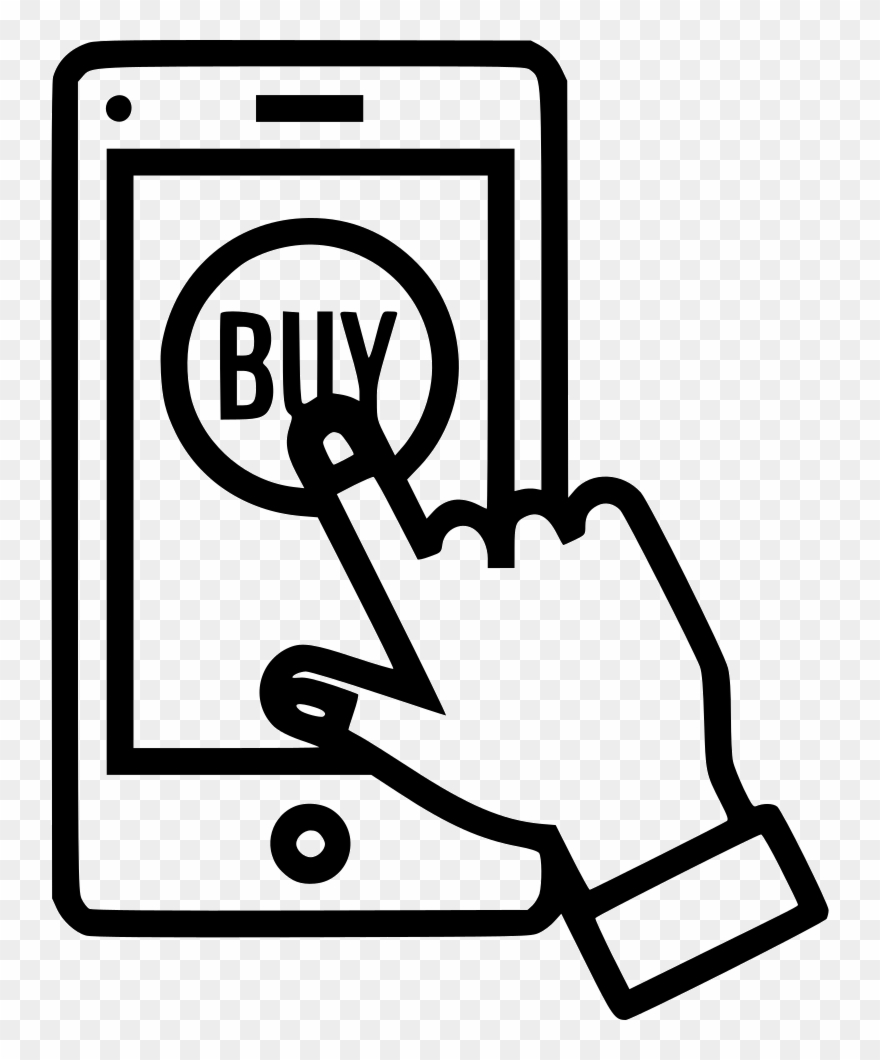 Online Order Icon Png Download - Online Shopping Icon Png Clipart