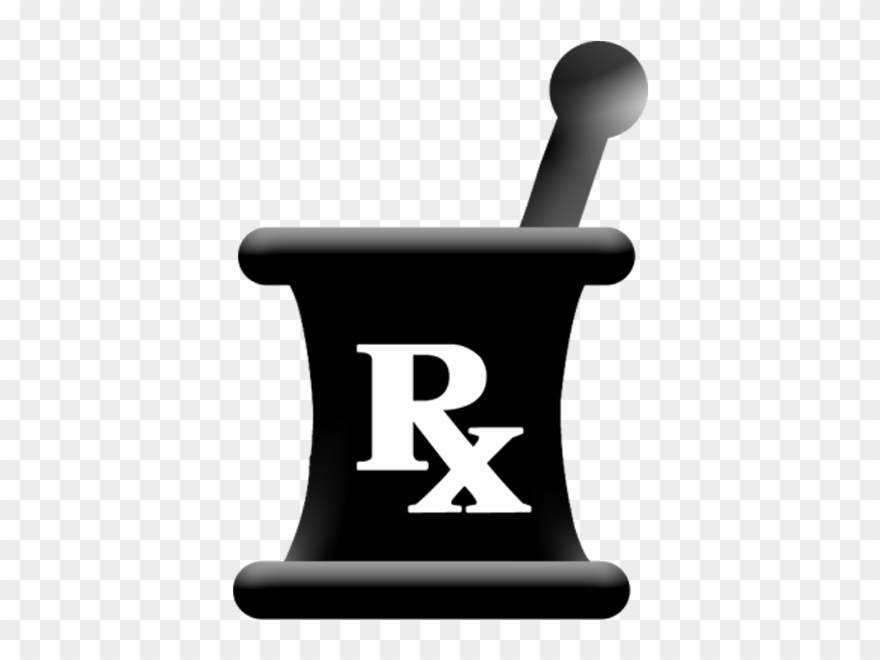 Pix For > Mortar And Pestle Pharmacy Clip Art - Doctor Rx - Png Download