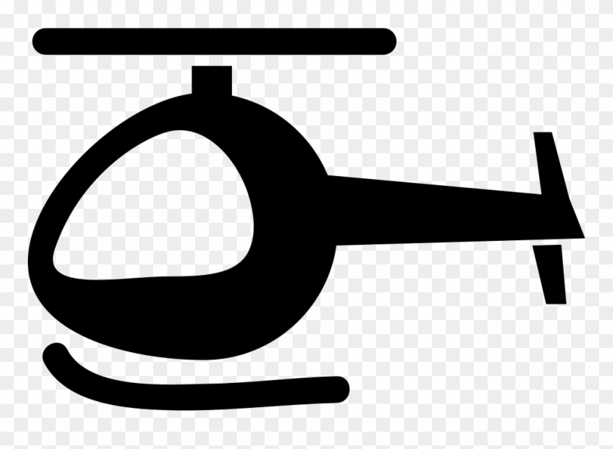 Helicopter Profile Svg Png Icon Free Download - Helicoptero Icono Png Clipart