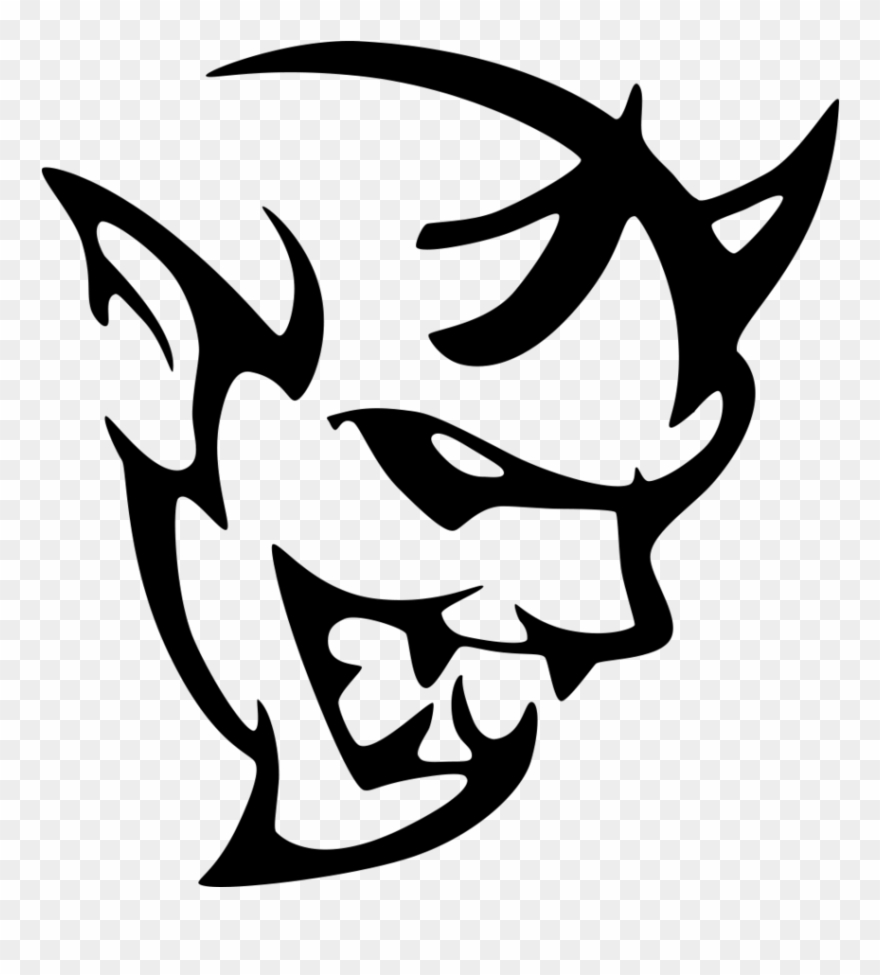 A Dodge Challenger Srt Demon Is Coming Jeep Jk Clips - Dodge Demon Logo - Png Download