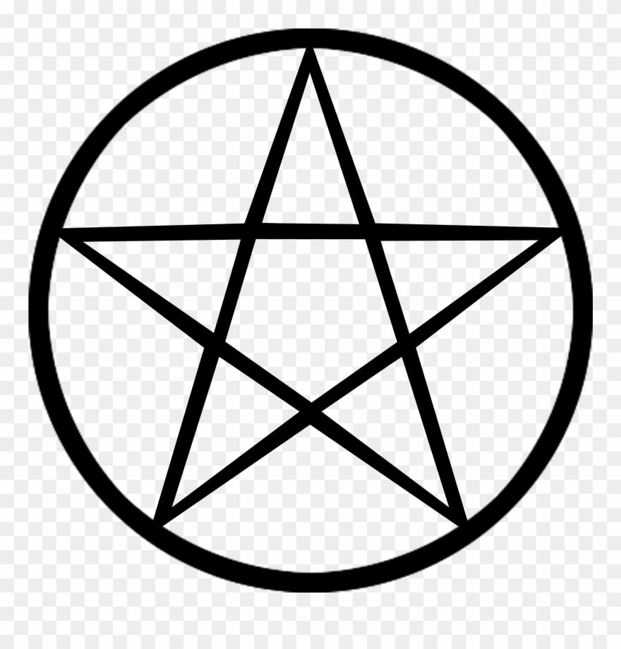 What Is The Symbol Of The Cross Images - Does A Pentagram Mean Clipart