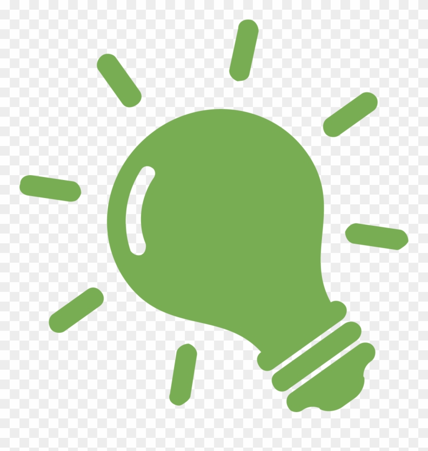 Florida Incandescent Green Personality - Green Light Bulb Logo Transparent Clipart