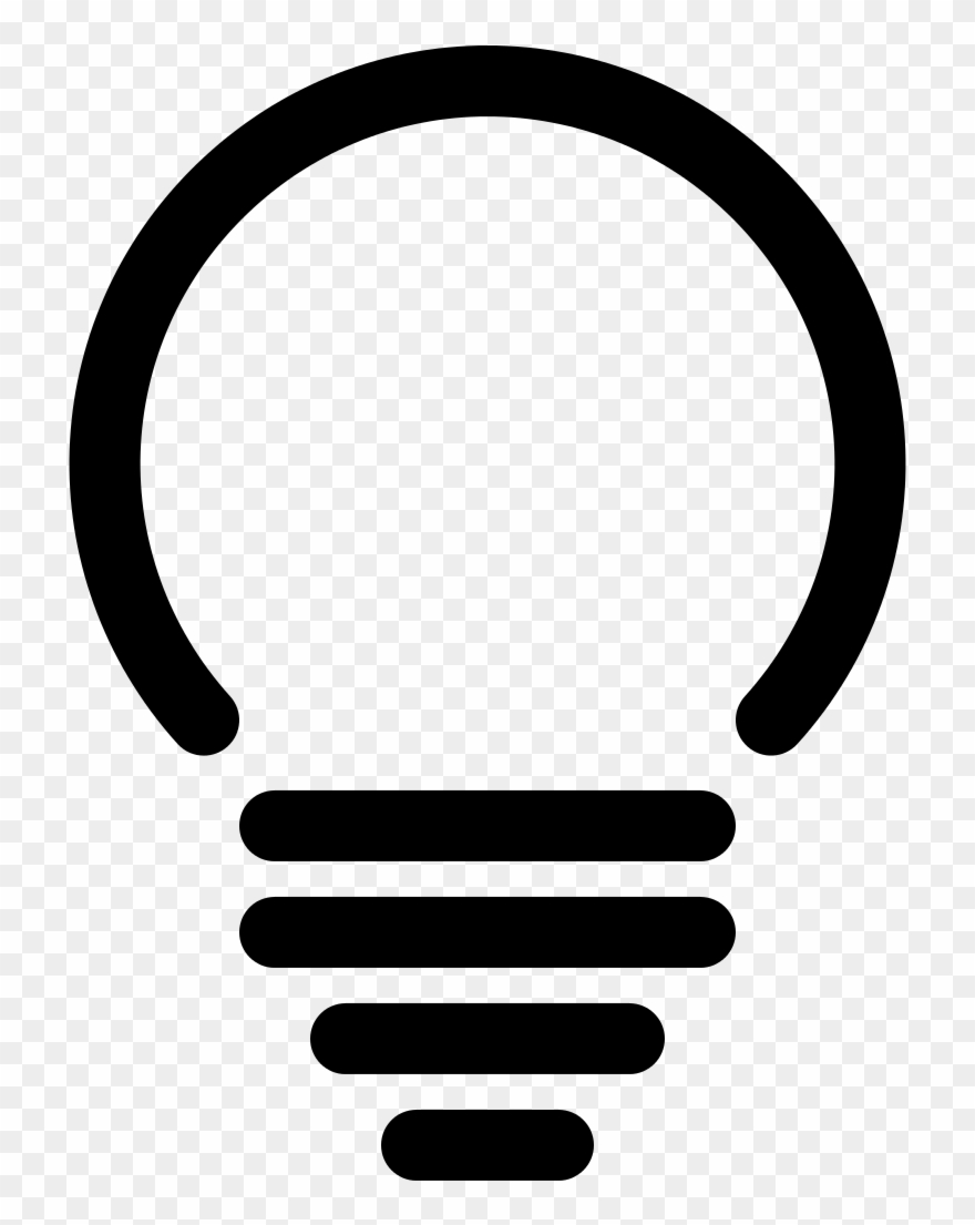 File Simpleicons Interface Lightbulb Of Spherical Shape - Vector Images Of Bulb Clipart
