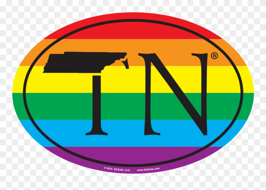 Tn Tennessee Lgbt Removable X Euro Stickers By Gcemb, - Wisconsin Lgbt Clipart