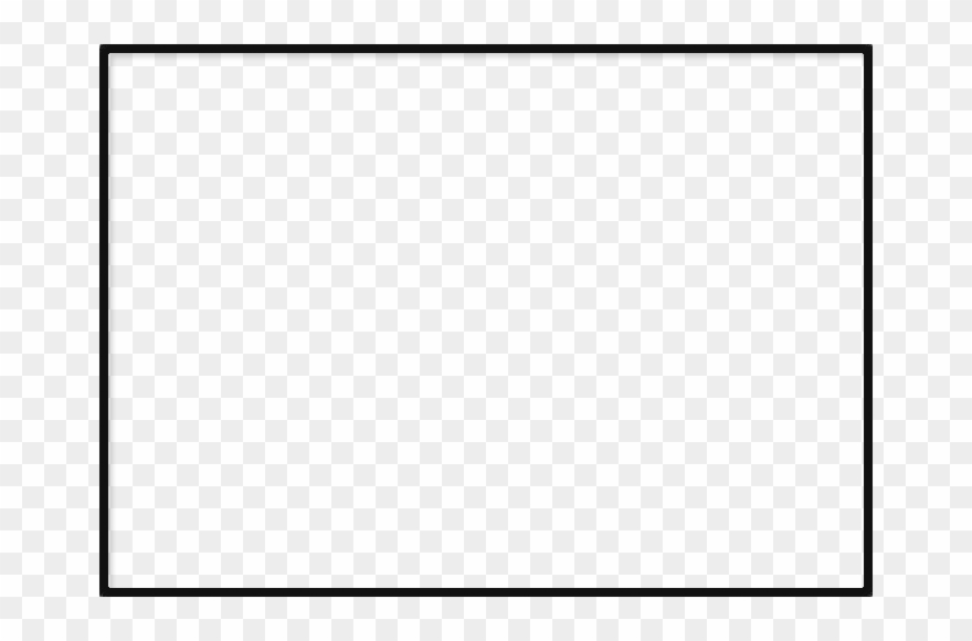 Forest - Square With Transparent Middle Clipart
