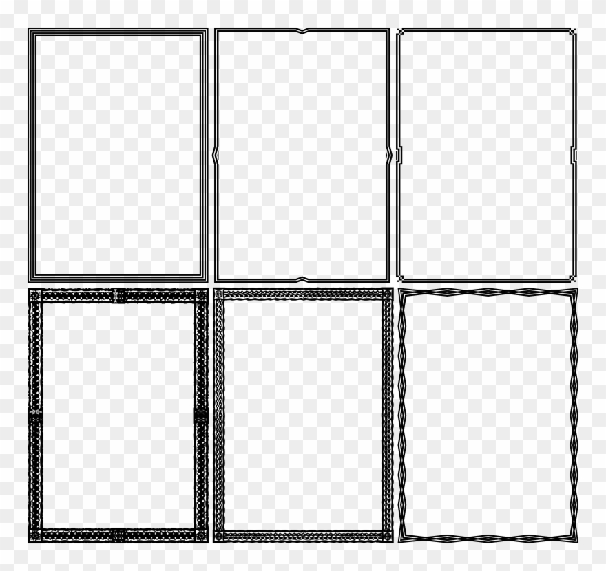 Border Ornament Clip Art Download Clip Art Png Download (534461