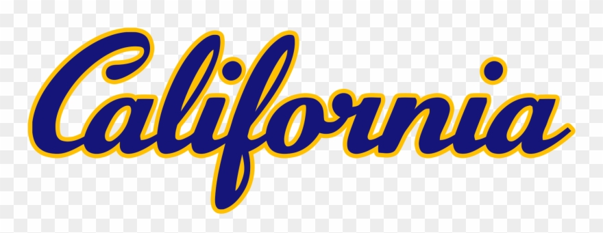 California In Cool Font Clipart