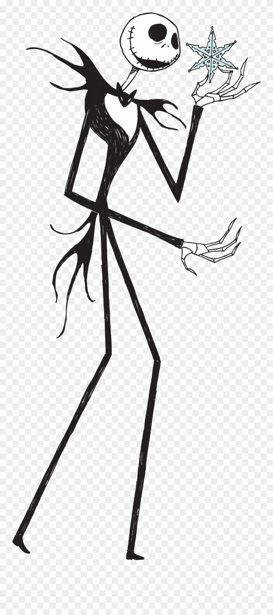 Nightmare Before Christmas Sticker Book Clipart