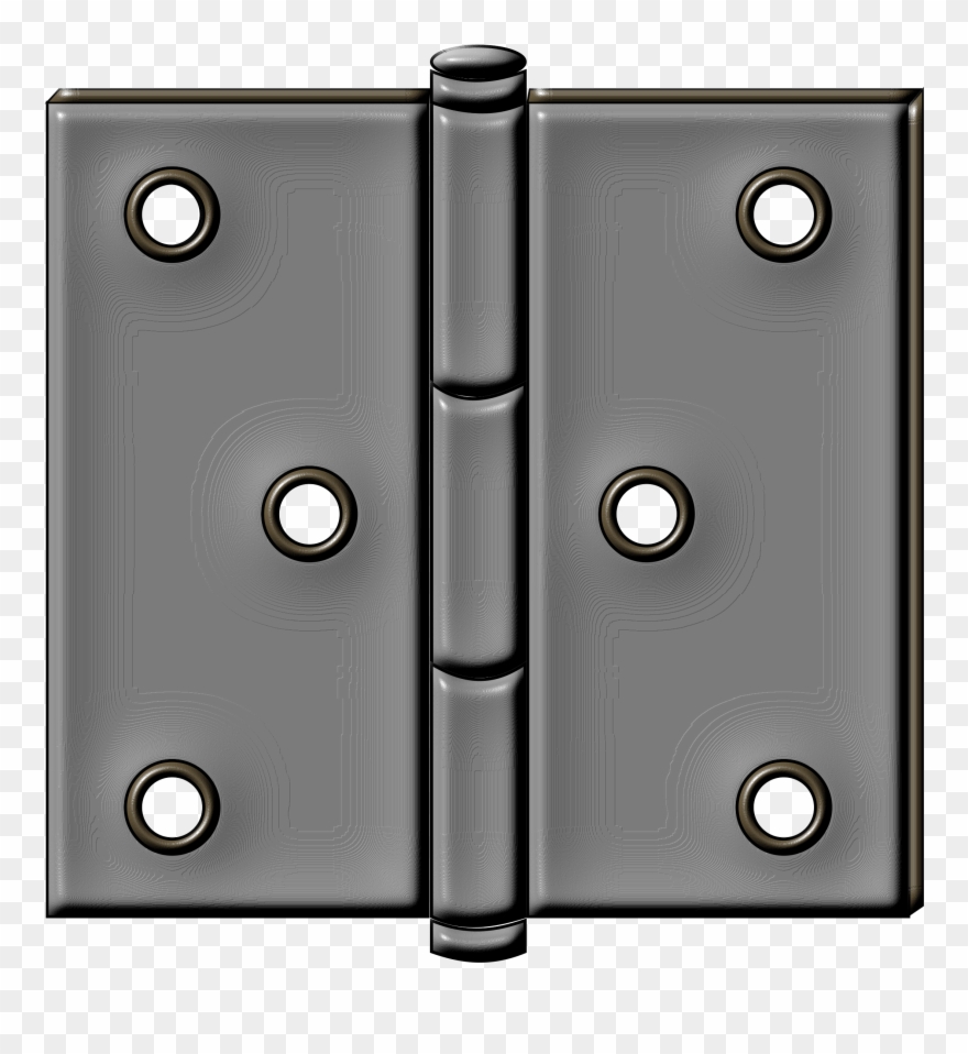 Hinge Brass Bronze Computer Icons Lockset - Door Hinge Png Clipart