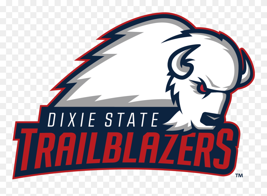 Dixie State Trailblazers Logo Clipart