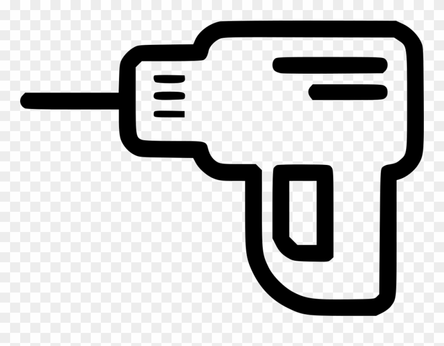Drill Machine Svg Png Icon Free Download - Stock Illustration Clipart