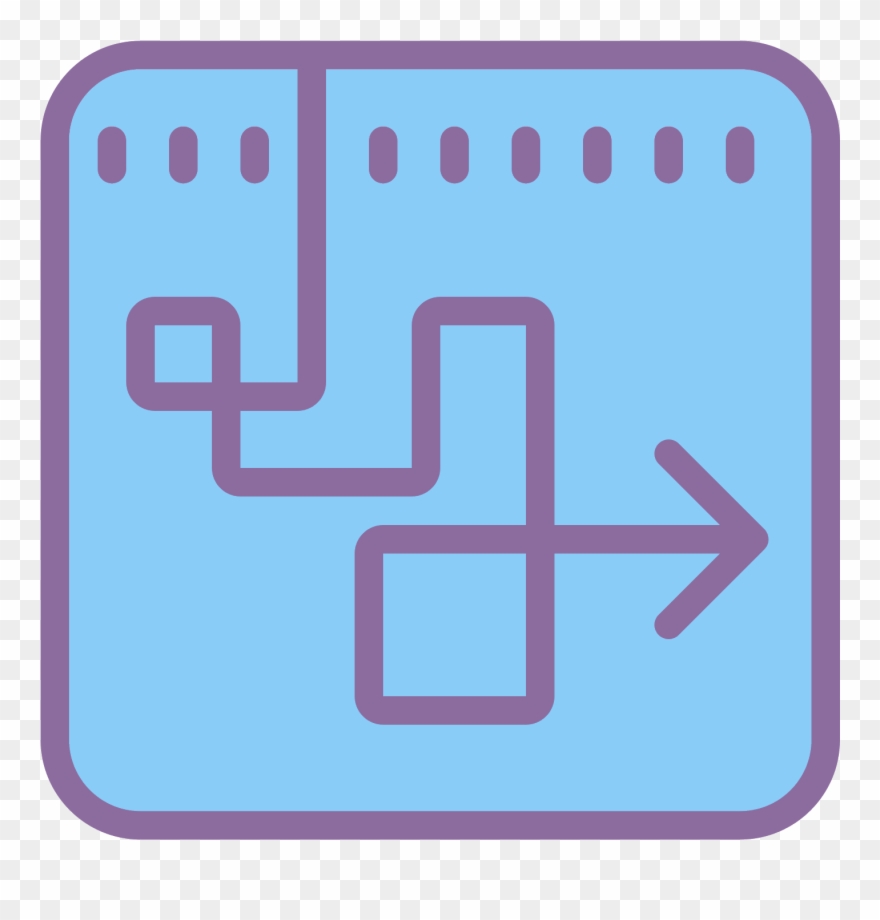 It's Appears To Be A Simple Logo Of A Long Arrow - Dificil Png Clipart