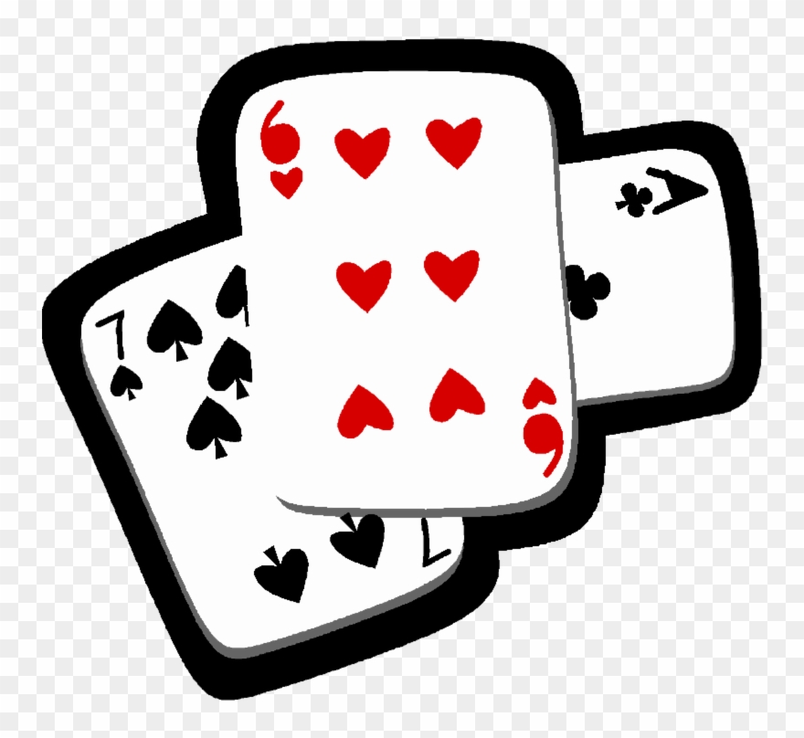 Gambling Vector Clip Black And White Stock - Negative 4 Minus Negative 5 - Png Download