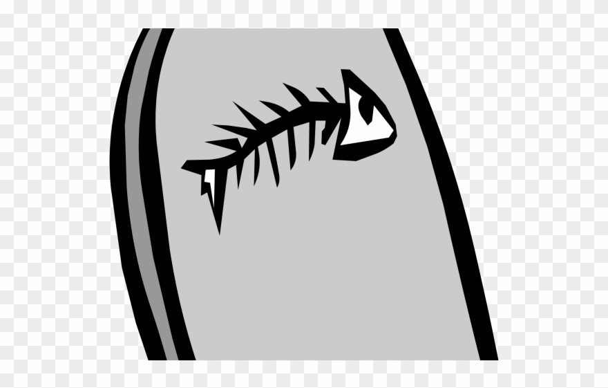 Drawn Tombstone Black And White - Drawing Clipart