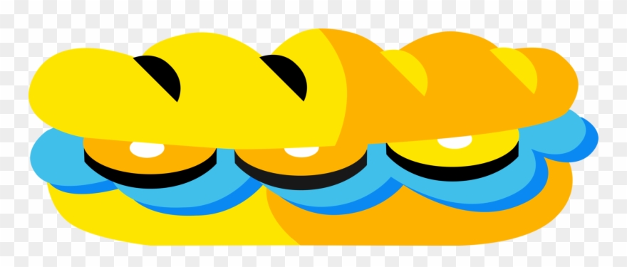 Sub Vector Hoagie - Submarine Sandwich Clipart