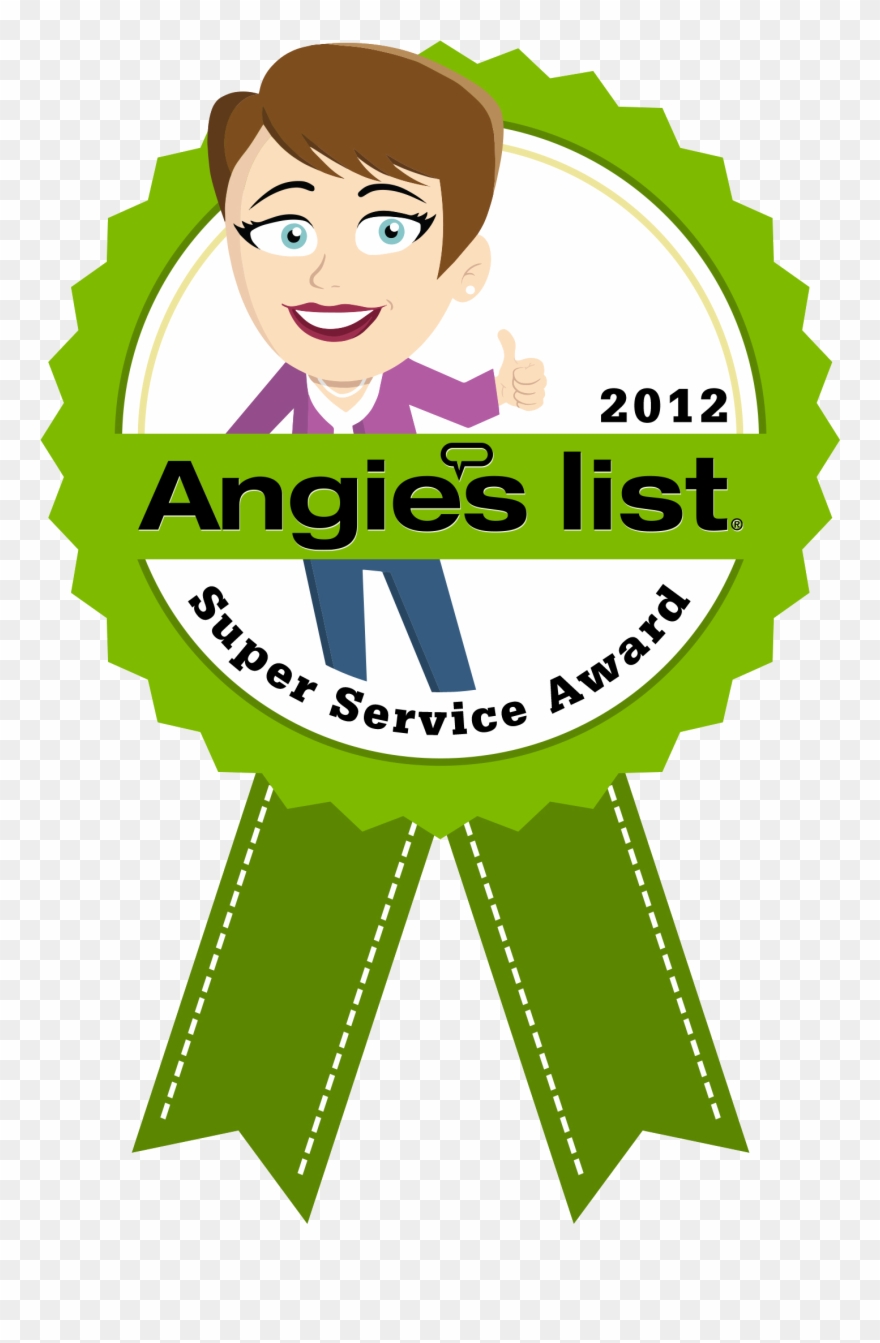 2011 Angie's List Award Winner 2012 Angie's List Award - Angie's List Super Service Award 2012 Clipart