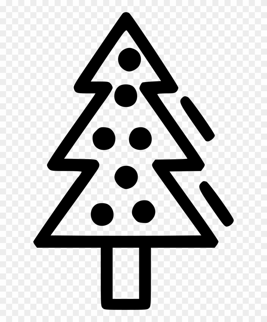 Christmas Tree Fir Newyear Holiday Star Comments - Christmas Tree Clipart