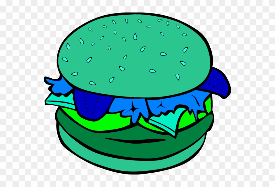 Cheese Sandwich Clip Art N9 - Hamburger Clip Art - Png Download