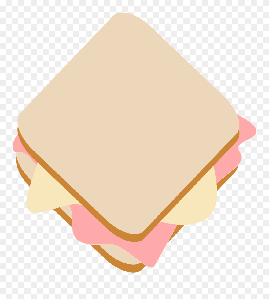 Ham And Cheese Clip Art - Png Download