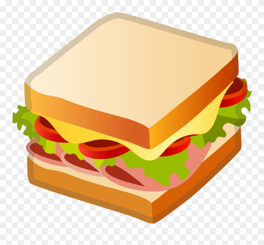 Noto Emoji Oreo 1f96a - Sandwich Cheese Icon Png Clipart
