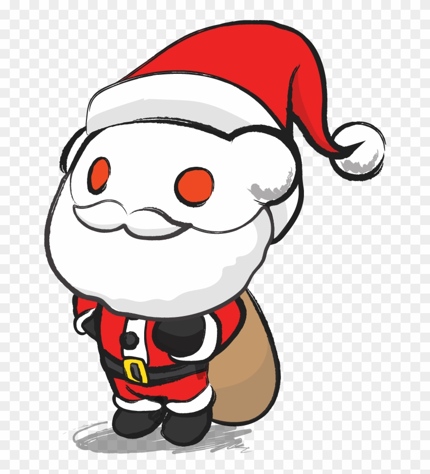 Secret Santa 10th Annual Extravaganza - Reddit Secret Santa Logo Clipart