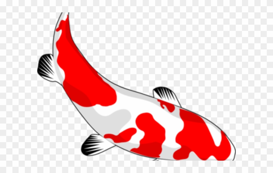 Koi Fish Clipart Devil - Japanese Koi Fish Clipart - Png Download
