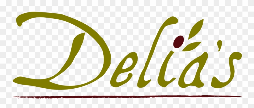 Delia's Brick Oven Pizza - Delias Pizza Logo Clipart