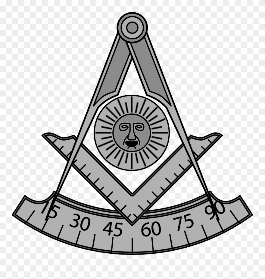 Freemason Vector Black And White Black And White Library - Past Master Mason Logo Clipart