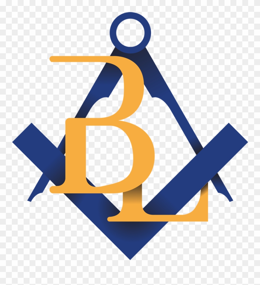 Blsc - Mason Symbol Black And White Clipart