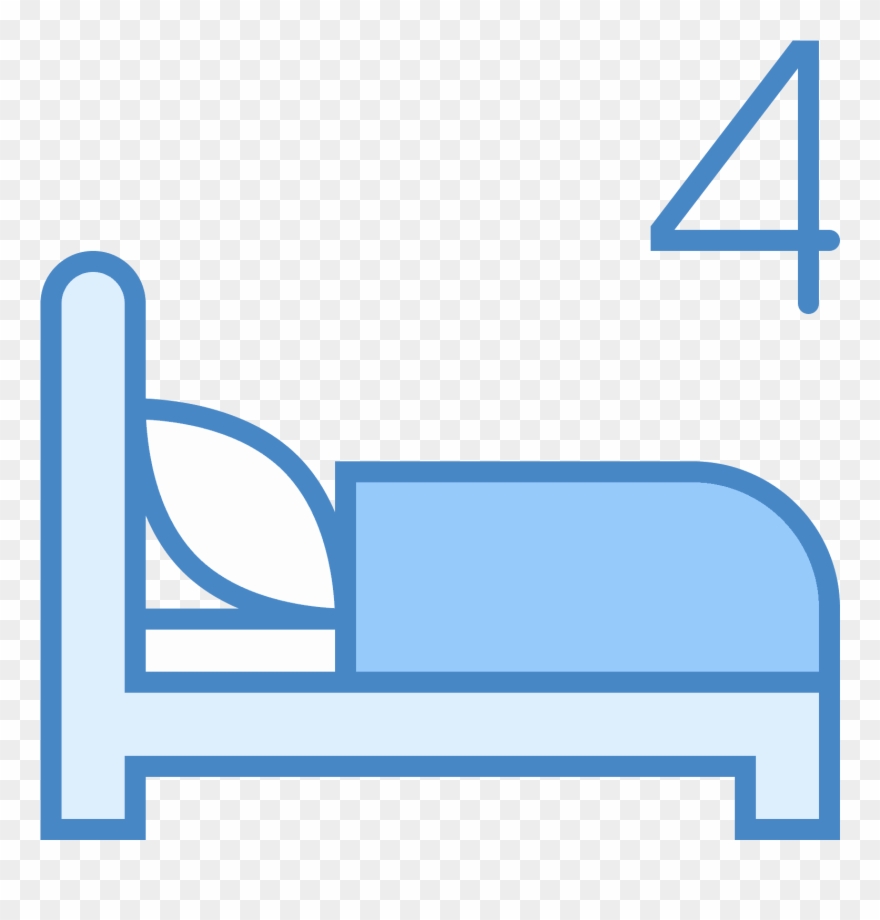 Blanket Vector Blue - Work In Bed Icon Clipart