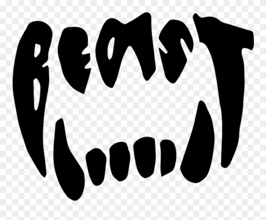 Teeth Clipart Pencil And - Sign - Png Download