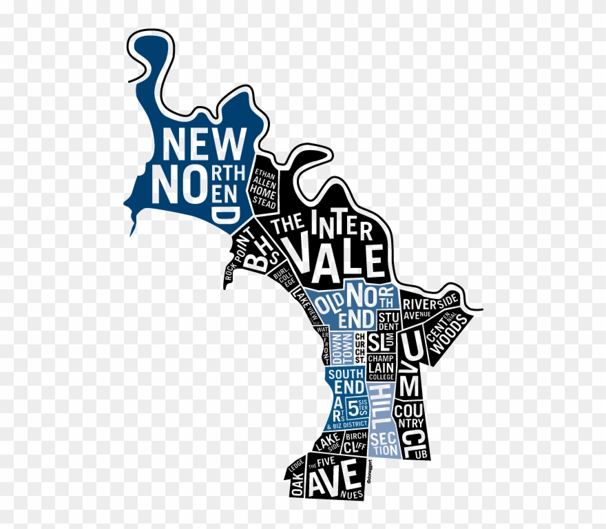 Don Eggert - Burlington Vt Neighborhoods Clipart