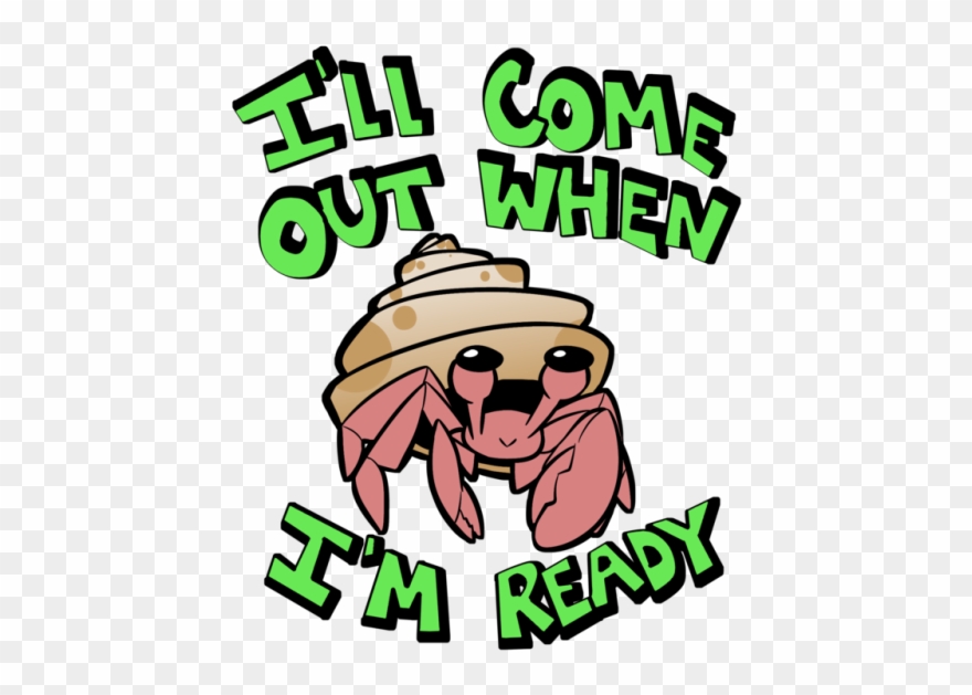 Coming Out Of Your Shell Clipart