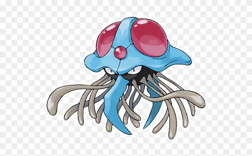 073 - Pokemones Tentacruel Clipart
