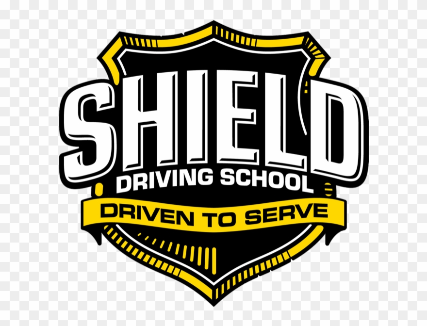 Shield Driving School Clipart