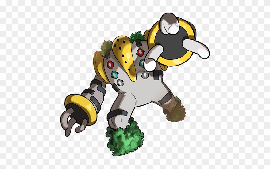 Regigigas - Heatran And Regigigas Code Pokemon Clipart