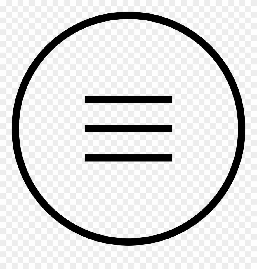 Image Transparent Library File Menu Thin Circular - Futuro Icono Clipart