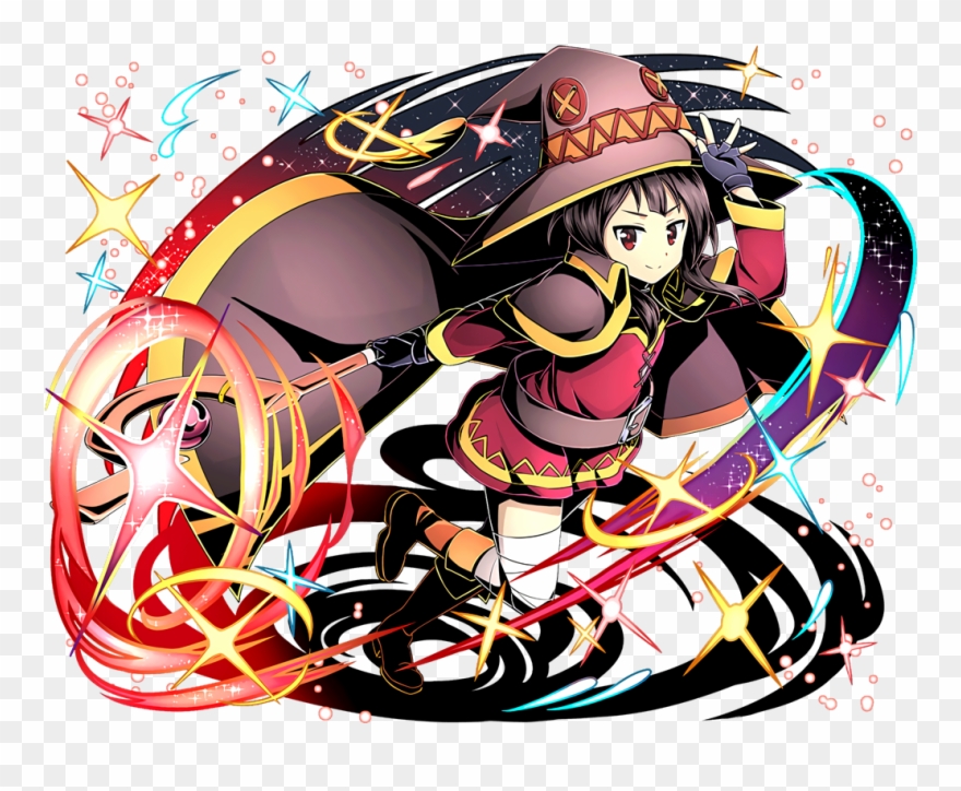Clipart Explosion Blast Off - Megumin Render - Png Download