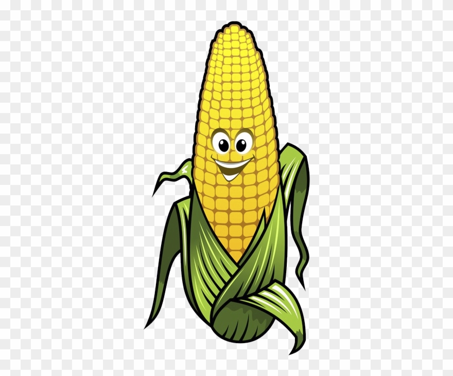 Corn On The Cob - Dibujo Mazorca Amarilla Clipart