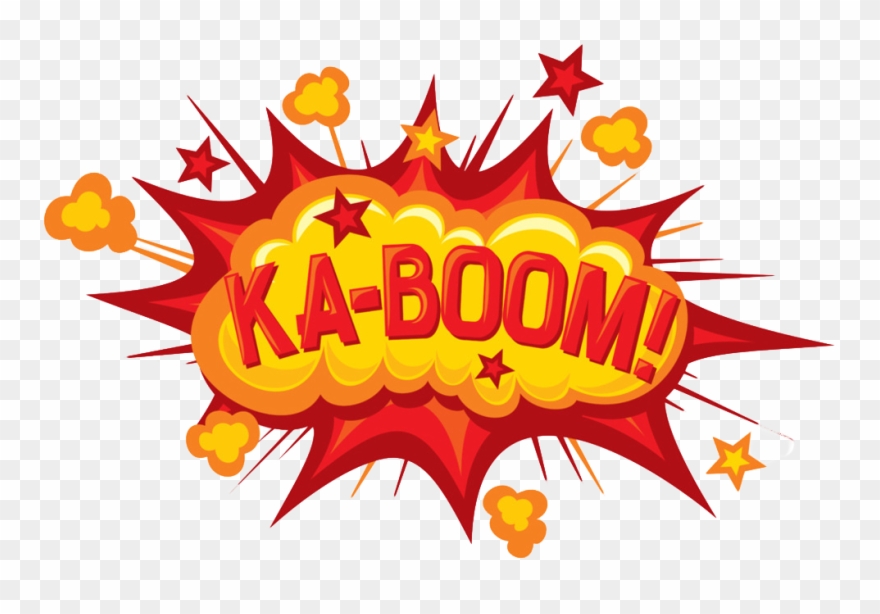 Clipart Explosion Kaboom - Explosion Clipart - Png Download