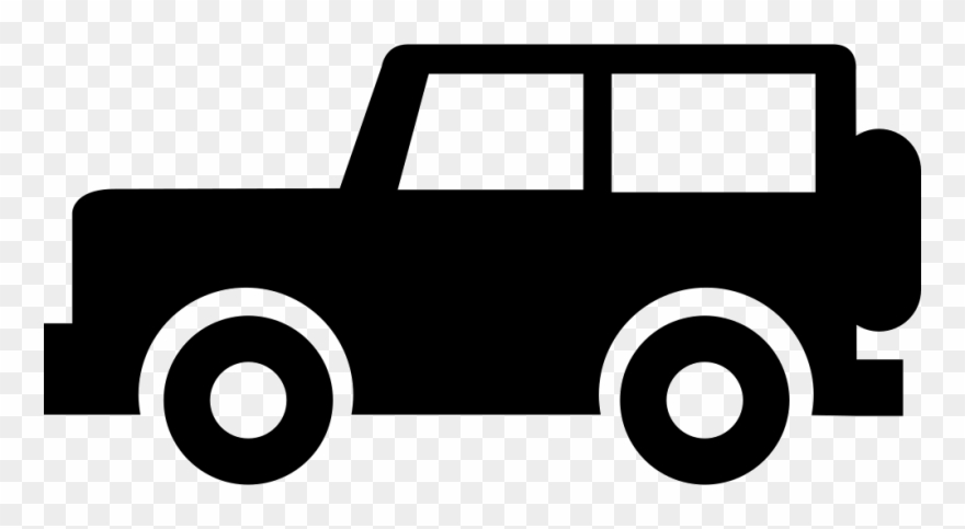 Jeep Silhouette Png - Icono De Jeep Clipart