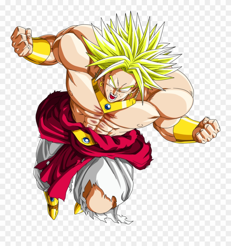 Comment Picture - Broly Dragon Ball Png Clipart