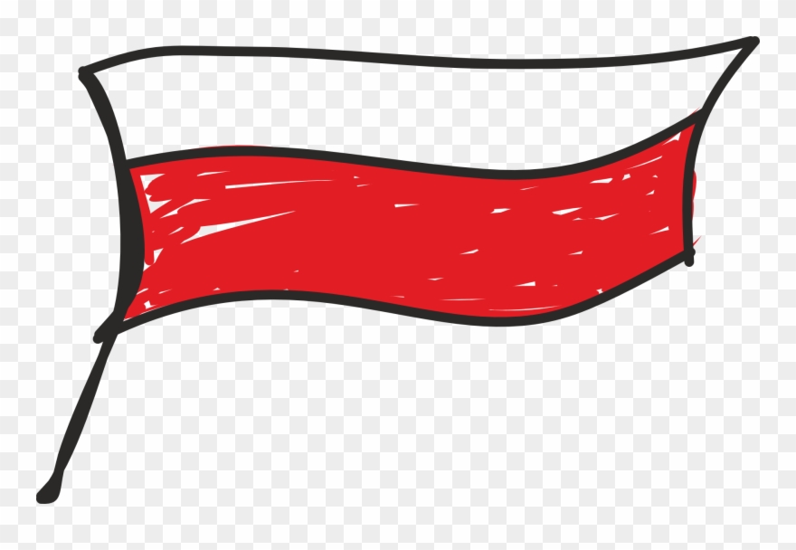 Speak Polish Contest Icon - Flaga Polski Bez Tła Clipart