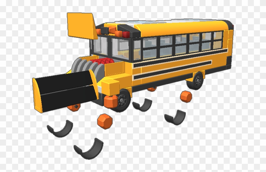 By Crisplayz - School Bus Clipart