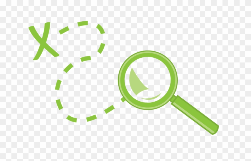 Image - Magnifying Glass Scavenger Hunt Clipart