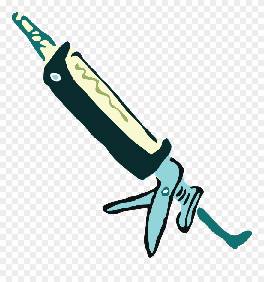 Free Clipart Of A Sealant Gun - Silicone Clipart - Png Download