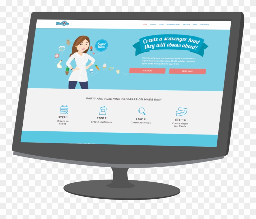 Clipart World Scavenger Hunt - Led-backlit Lcd Display - Png Download